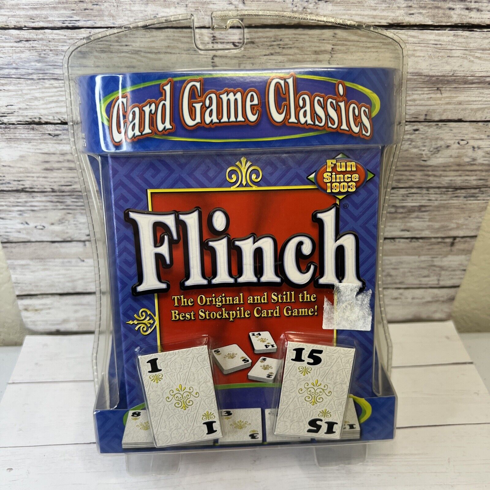Flinch The Trust Original Stock Pile Card Game- Sealed Cheap mail order specialty store 20 Factory New