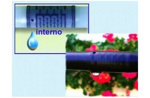 Ala 2000 Tubo gocciolante 100mt irrigazione a goccia gocciolatore per giardino 5