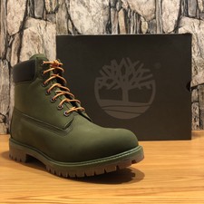 hunter green timberland boots