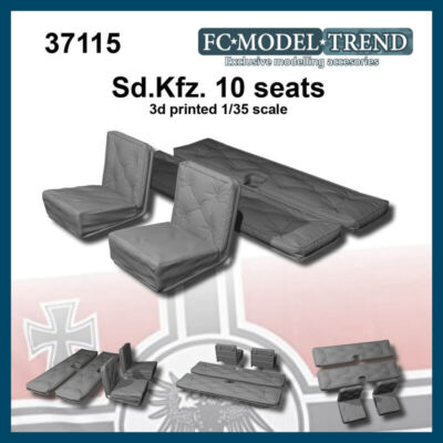 FC Model Trend 1/35 Sdkfz 10 Demag Seats