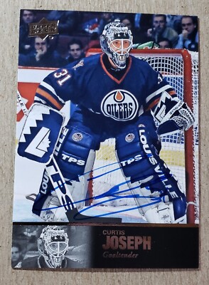 2020-21 SP Signature Legends Curtis Joseph Auto #AL-179 Oilers Autograph SP