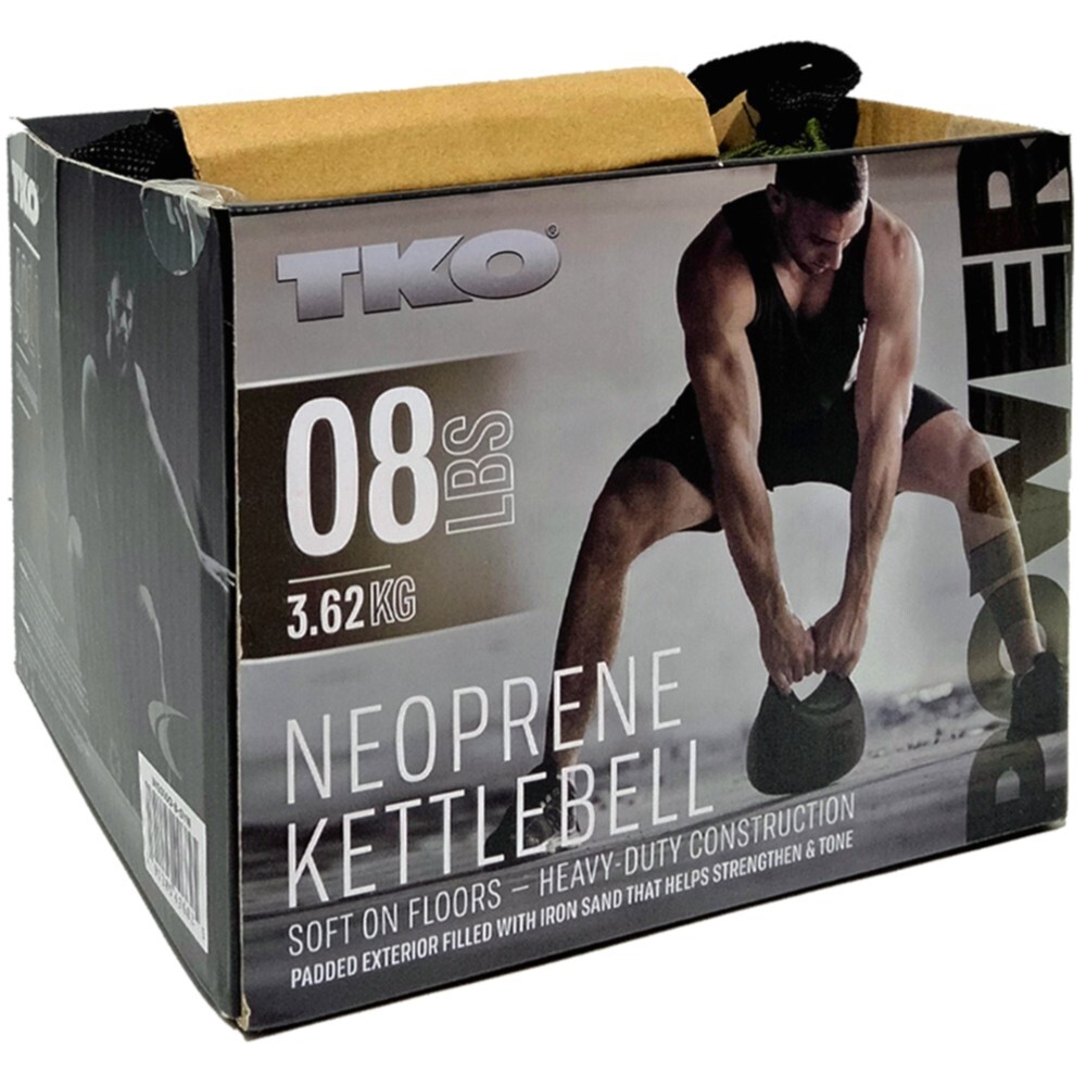 TKO l Soft Neoprene Kettlebell l Iron Sand Filled l 8 LBS | eBay