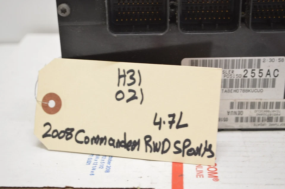 Motor Jeep Commander programado por computadora Plug & Play ECM P05150255AC H31 021 Foto 2 de 2