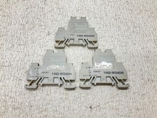 Allen Bradley 1492-WD4 Grey Gray Wire Terminal 1492-WD4DR Lot of 3 (TSC)