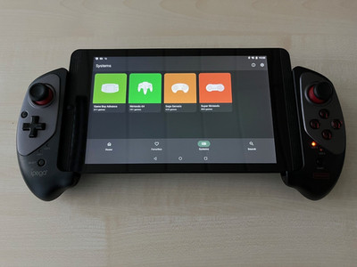 NVIDIA Shield K1 Gaming Tablet mit LineageOS und Gaming-Controller