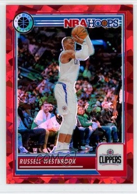 2023-24 Panini NBA Hoops Premium Stock Red Ice Prizm /99 Russell Westbrook 0i5i