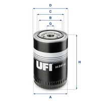 UFI ÖLfilter 23.241.00 Passend FüR Porsche 914 911