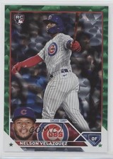 2023 Topps Update Green Foil 390/499 Nelson Velazquez Velázquez #US31 07lj