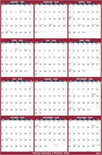 2026 Yearly Wall Calendar - Large Yearly Calendar 2026, Jan 2026 - Dec 2026, 25.