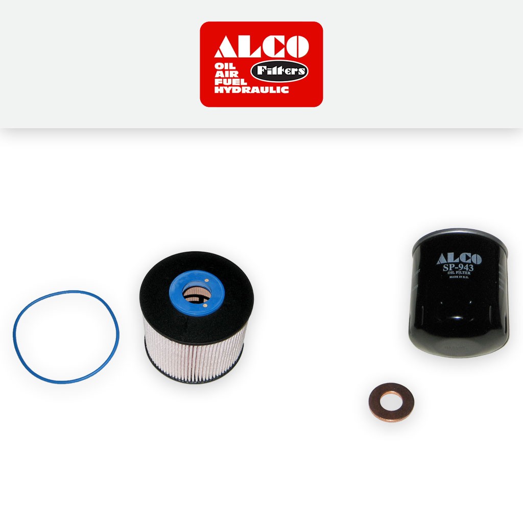 SERVICE KIT for PEUGEOT 508 2.0 HDI HYBRID ALCO OIL FUEL FILTERS (2010-2018)