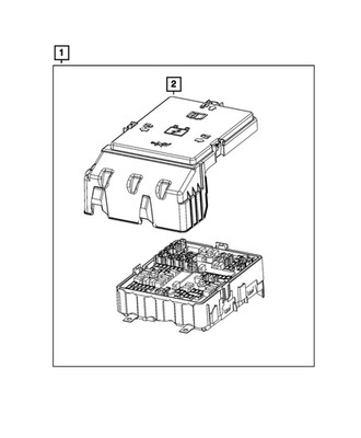 Genuine Mopar Power Distribution Center 68488364AD