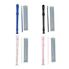 Sopranblockflöte Set Musik Blockflöte Instrument praktische deutsche Fingerflöte