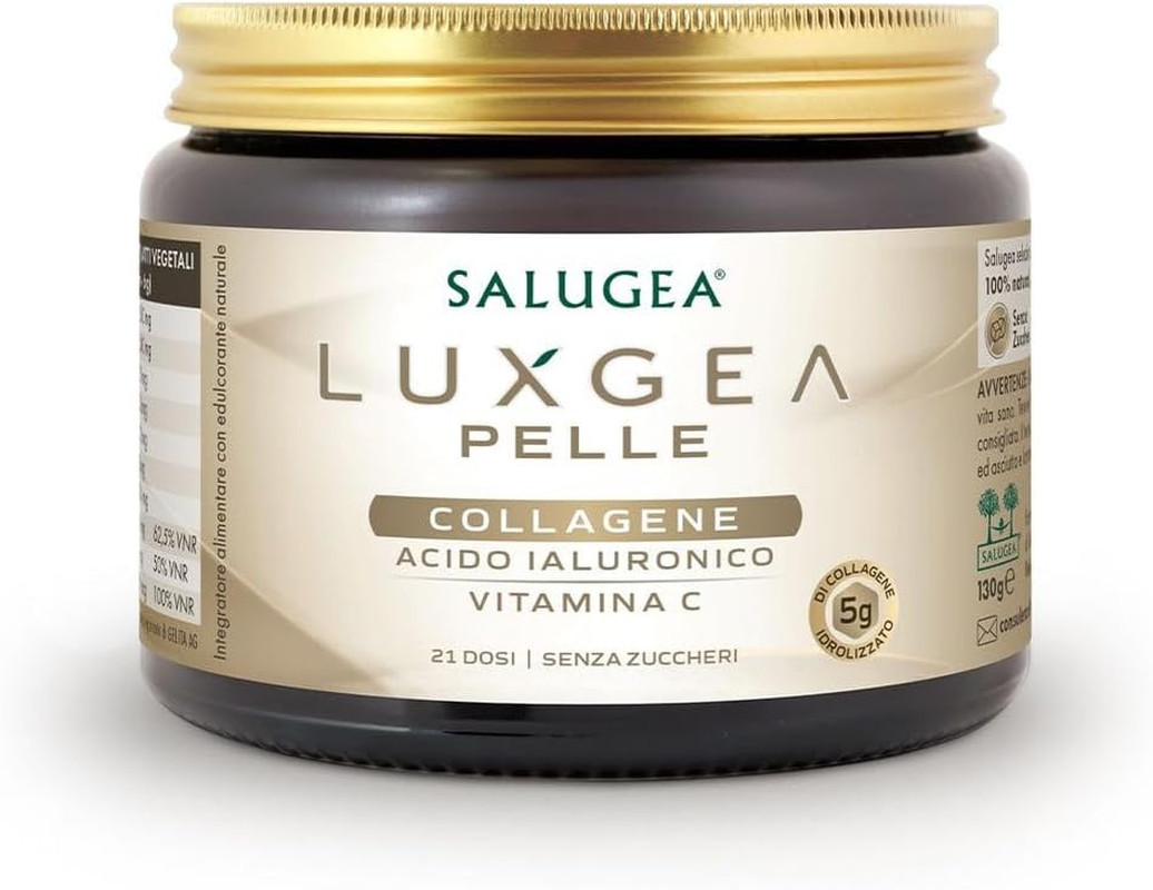 Integratore LuxGea Pelle Salugea 130g: Nutri la tua Bellezza