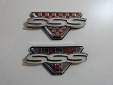 Datsun 180b Bluebird 610 Sss C Pillar Sss Badge Set