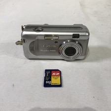 Canon PowerShot A420 4MP Digital Camera Silver Compact Point & Shoot