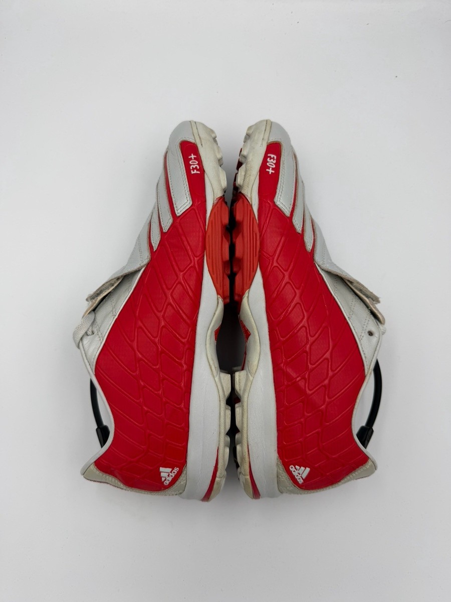 Adidas F30+ TF Spider Red Gray Football Soccer Cleats US11 UK10 1