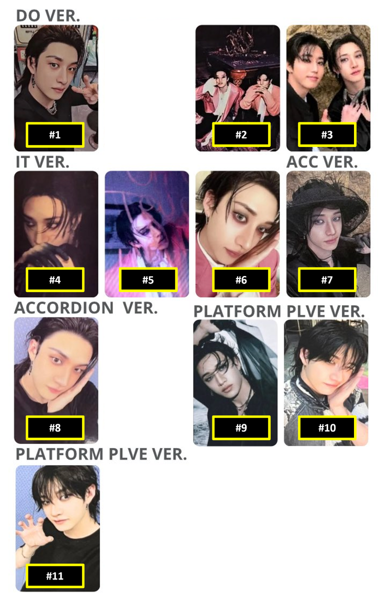 STRAY KIDS SKZ DO IT ALBUM OFFICIAL PHOTOCARD PC platform plve
