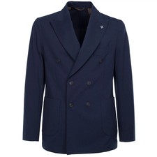 Outfit abito doppiopetto blu 11307