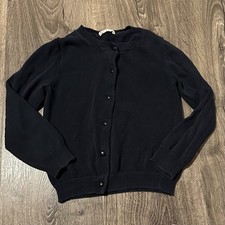 Girls 4/5 Blue Cardigan Sweater Crewcuts J.Crew