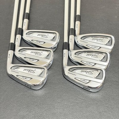 USED Titleist 714 AP2 Forged Iron Set 5-PW Fujikura MCI 60 Regular Steel RH 6Clb