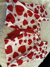 Old Navy Heart Print Pajama Pants Sz Small