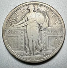 1917-D  TYPE 1  STANDING LIBERTY QUARTER  VG/FINE  #2340