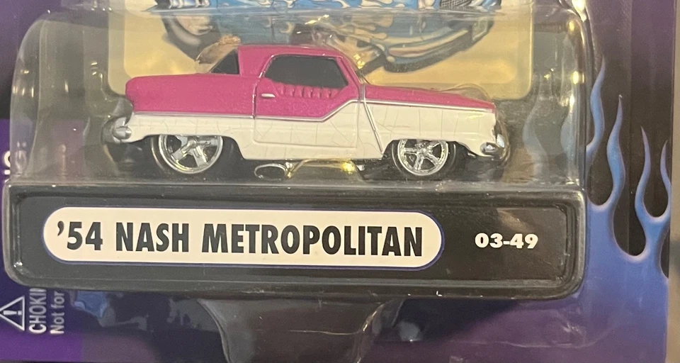 Muscle Machines '54 Nash Metropolitan 1:64 Die-Cast 03-49 Foto 2 de 4