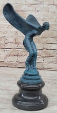 Handgefertigt Original Solid Bronze / Kupfer Statue Figur,Komplizierte Art Déco