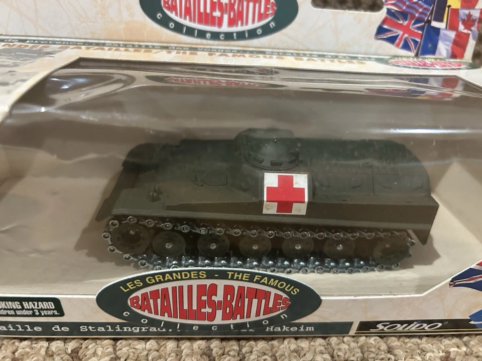 Solido 1:50 French AMX 13 VCI APC, Les Grandes Batailles Edition, No. 6215 - Image 2 of 4