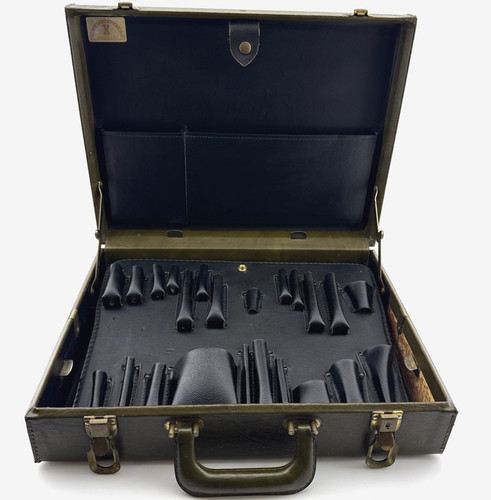 Vintage IBM Technician Tool Case Howe Industries Mid-Century Olive Green