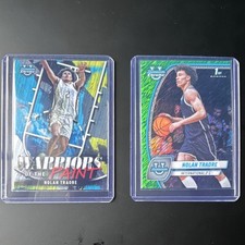 Topps Nolan Traore Warriors of the Paint & Green Shimmer Refractor Bowman Chrome