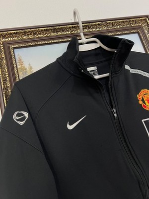 Vintage Nike Manchester United Football Jacket Soccer Track Top