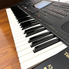 Synthétiseur vintage Technics KN-2000 classique fonctionnel avec câble...