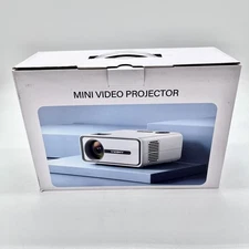 Vizony Mini LCD Projector With Remote And Cable Model DP04 - White