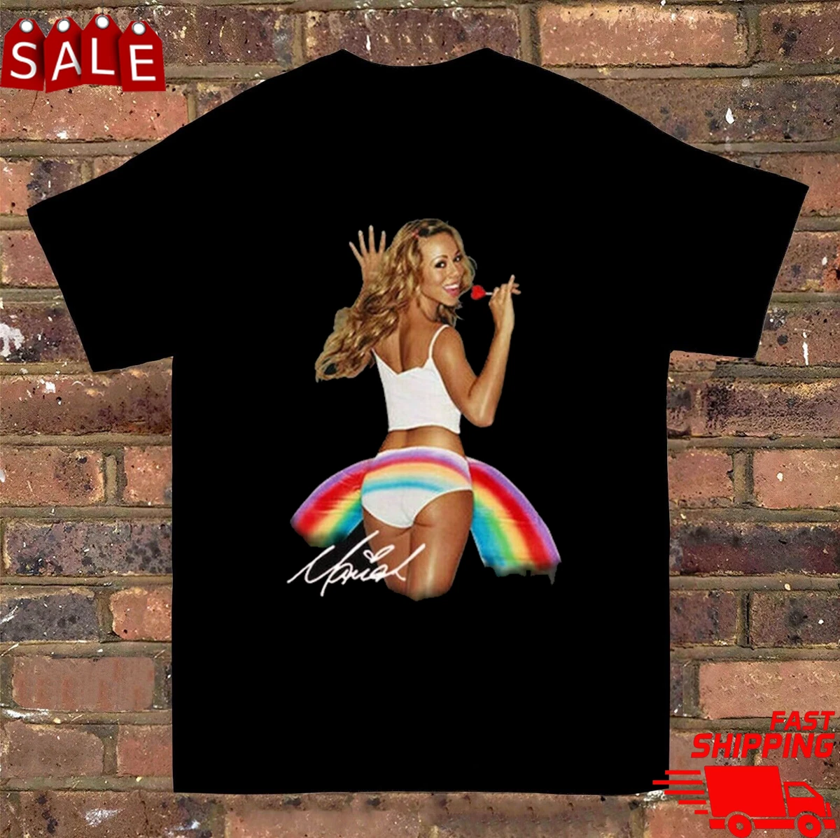 Мужские футболки Mariah Carey Rainbow In - огромный выбор по