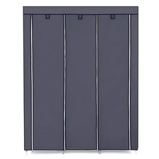 67" Portable Closet Organizer Wardrobe Storage Organizer with 10 Shelves Quick