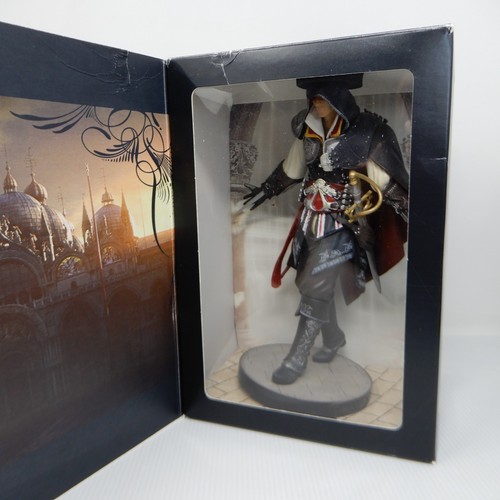 Assassins Creed 2 Black Edition Sony PlayStation 3 PS3 Book Statue DVD Boxed - Afbeelding 16 van 21
