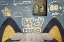 BLUEY FUZZIES SERIES 1 ~  FLOCKED 1.5 FIGURES...