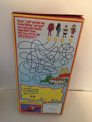 【未開封】バービー人形：Mcdonald's Happy Meal STACIE McDonald's Happy Meal Stacie Barbie Food Jewelry 1993 Mattel