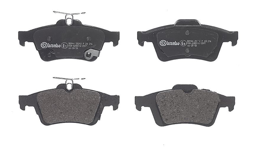 BREMBO P 24 216 Bremsbeläge Hinten für Ford Focus - Bild 9