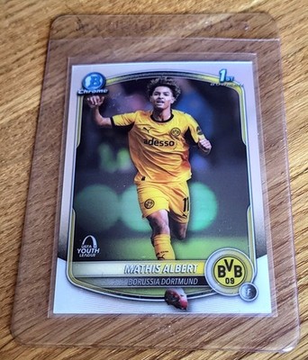 Mathis Albert 1st Bowman Topps Chrome UCC 25/26 - Borussia Dortmund