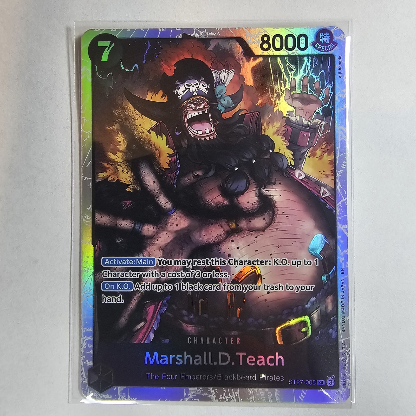 Starter Deck 27: BLACK Marshall.D.Teach #ST27-005 Marshall.D.Teach (ST27-005)