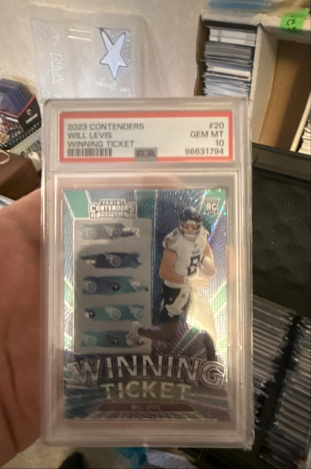 2023 Panini Contenders - Winning Ticket Will Levis #20 (RC)