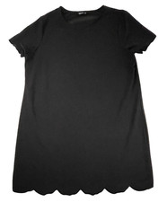 Shein Curve Womens Shift Dress Size 3XL Black Cap Sleeve Classic Event Occasion