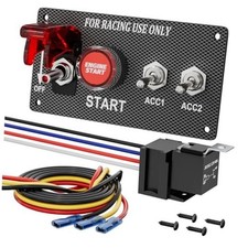 4 in 1 Toggle Switch Panel DC 12V 30A Ignition 4 in 1 Ignition Switch Panel