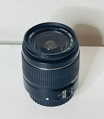 Canon EF-S 18-55mm f/3.5-5.6 IS II Image Stabilizer Zoom Lens Black 58mm Tested
