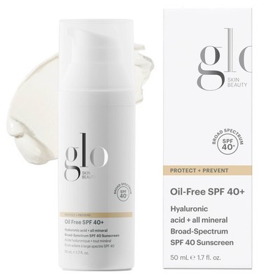 Glo Skin Beauty OilFree SPF 40+, 1.7 Fl Oz   Mineral Sunscreen for Face with ...