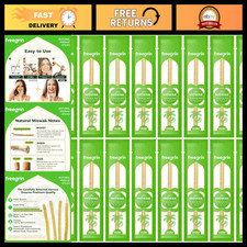 Natural Miswak Sticks Pack of 16 Traditional Siwak Toothbrush for Healthy Teet