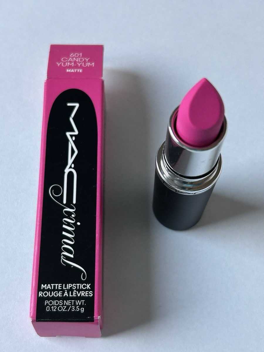 Mac MacXimal Matte Lipstick In 601 CANDY YUM-YUM Size 0.12 oz New