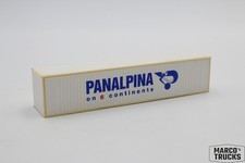 Herpa 40' Container weiß "Panalpina on 6 continents" 1:87 /H26568